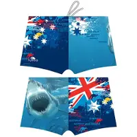 Turbo Calção De Banho Boxer Shark Australia 2015