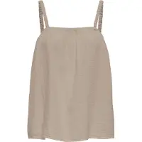 ONLY Top 'ONLThyra' bege escuro