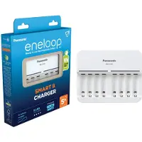 Panasonic Carregador De Bateria Bq-cc63 Aa/aaa