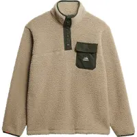 Superdry para homem. M2014283A Velo Fuji Popper bege (S), Casual, Polister Reciclado, Sustentável