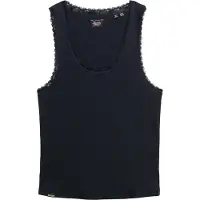 Superdry Camiseta Sem Mangas Vintage Lace Trim