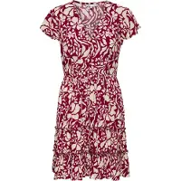 ONLY Vestidos camiseiros 'ONLClaudette' bege / merlot