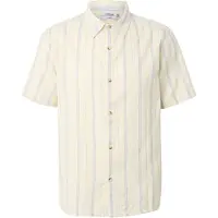 INDICODE JEANS Camisa 'Juliano' areia / azul claro
