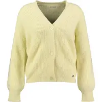 Key Largo Casaco de malha 'Celine' amarelo / cinzento claro
