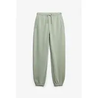 Superdry para mulher. W7011266A Calças Jogger Essential verdes (L), Casual, Algodão