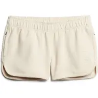Superdry para mulher. W7110417A Calções Sports Tech Racer bege (XS), Casual, Poliéster