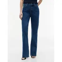 Tommy Hilfiger Calças de ganga 'Mid Rise Bootcut' azul escuro