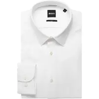BOSS Camisa clássica 'HANK' branco