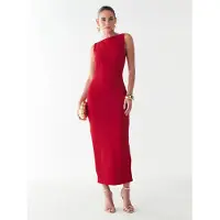 BWLDR Vestido de cocktail 'Shian' vermelho