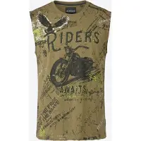 KOROSHI Camisa oliveira / abe / verde néon / branco