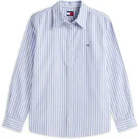 Tommy Hilfiger Blusa 'Regular Fit' azul / branco