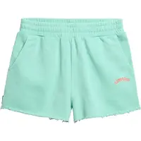 Superdry para mulher. W7110462A Calções tingidos essenciais turquesa (40), Casual, Algodão