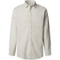 Pepe Jeans para homem. PM3091199 Camisola verde de Portland (M), Casual, Linho, Manga comprida