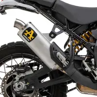 Arrow Silenciador Homologado Indy Race Titanium With Steel End Cap Ducati Desert X 950 ´22
