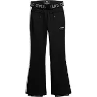 Superdry para mulher. WS110186A Calças Luxe Sky pretas (8 UK = XS), Preto, Esportivo, Poliamida, Neve