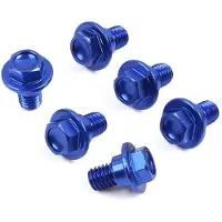 Zeta Kit De Parafusos De Proteção Do Garfo Suzuki Drz 400 05-19 Ze88-9416 6 Unidades