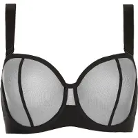 DKNY Sutiã Sheers Convertible Strapless