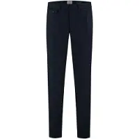 Dstrezzed Calças chino 'Marlon Pleat' navy