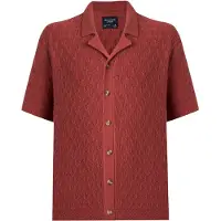 Abercrombie & Fitch Casaco de malha 'RAFFIA' coral