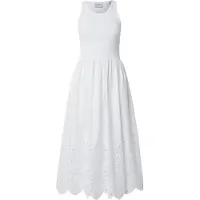 Pepe Jeans para mulher. PL9537807 Vestido Naomi branco (L), Casual, Algodão, Sem mangas / correias
