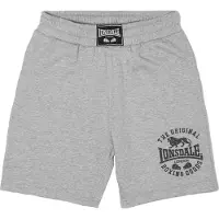 Lonsdale Calças 'Hetton' acinzentado / preto
