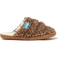 Nuvola Nuvola. Pantufa 'Zueco Cloud Polar' castanho