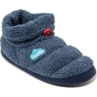 Nuvola Nuvola. Pantufa 'Boot Home Sheep' azul escuro