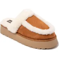 Nuvola Nuvola. Pantufa 'Alaska' castanho de castanha