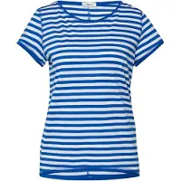 s.Oliver Camisa azul / branco