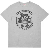 Lonsdale Camisa 'Grinton' acinzentado / preto