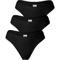 Yenita Tanga ' Damen Tanga mit elastischem Logobund ' preto