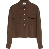 Comma Blusa castanho escuro