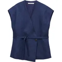 Adolfo Dominguez Top azul