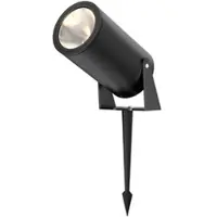Maytoni LED-Erdspießstrahler Bern, grafite, Ø 13 cm, IP65