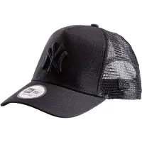 New Era Boné CLEAN TRUCKER NEW YORK YANKEES homens - Preto - Unique