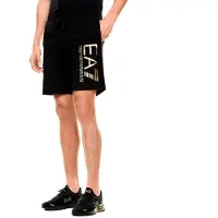 EA7 para homem. 7M001414_AF22266 Calções Core Identity Preto (XXS), Casual, Esportivo, Algodão, Sportswear, Multisport