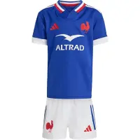 Adidas Fato de treino 'France Rugby Mini kit replica jersey including' navy / vermelho escuro / branco