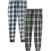 Next Calças de pijama azul / preto / branco