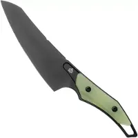 QSP Knife T-Cook QS172-B2, Black Nitro-V, Glow In The Dark G10 faca fixa
