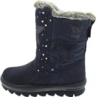 Superfit Bota de neve 'Flavia' índigo / branco