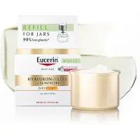 Eucerin Hyaluron-Filler+Elasticity Crema Giorno Anti-Età SPF 30 Ricarica 50 ml — Crema Solare Viso