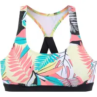 LASCANA Top de biquíni desportivo mistura de cores