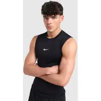 Nike Camisa funcionais preto / branco