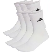Adidas Meias de desporto 'Ess' preto / branco / branco natural