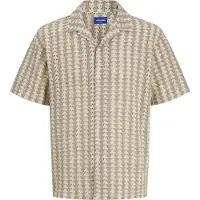 Jack & Jones Camisa De Manga Curta Summer Luke Texture Resort