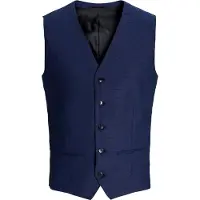 Jack & Jones Colete de fato 'JPRSOLARIS' azul noturno