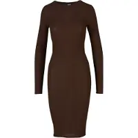 Urban Classics Vestido castanho