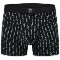 Adam Boxers 'Black Trouts' azul céu / preto