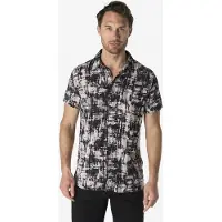 KOROSHI Camisa bege claro / preto