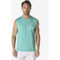 KOROSHI Camisa menta / preto / branco